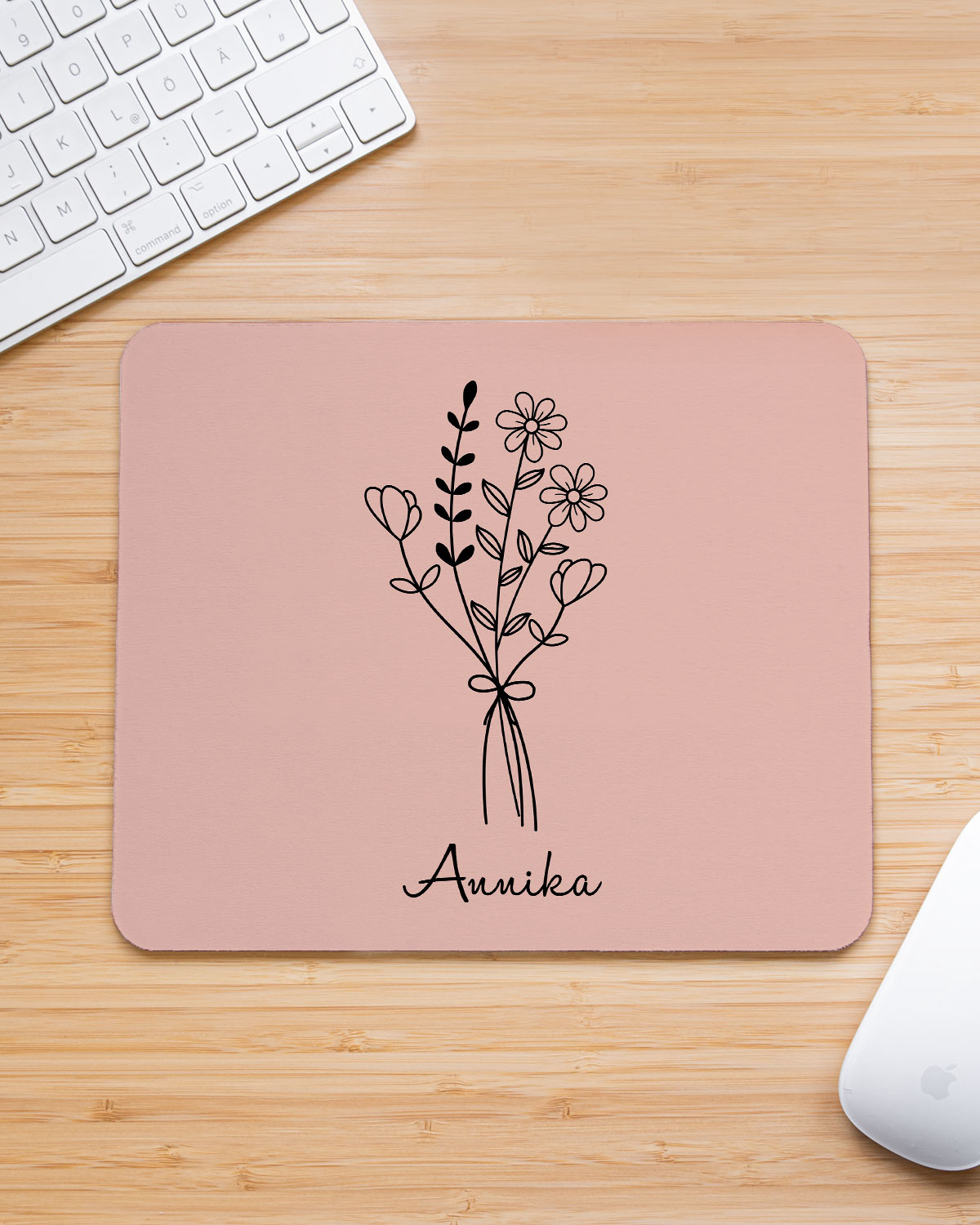 Blumen Bouquet No.2 - Mousepad Mousepad Lieblingsmensch®