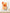 Poster Aperol Spritz mit Glas Aufdruck in Orange 