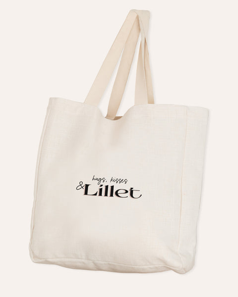 Motiv: Hugs, Kisses and Lillet - VS" Stofftasche Stofftasche Lieblingsmensch®