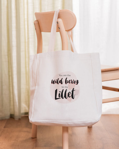 Motiv: You are the wild berry to my Lillet - VS" Stofftasche Stofftasche Lieblingsmensch®