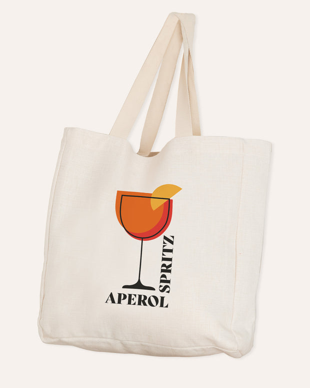 Motiv: Aperol Spritz - VS" Stofftasche Stofftasche VISUAL STATEMENTS