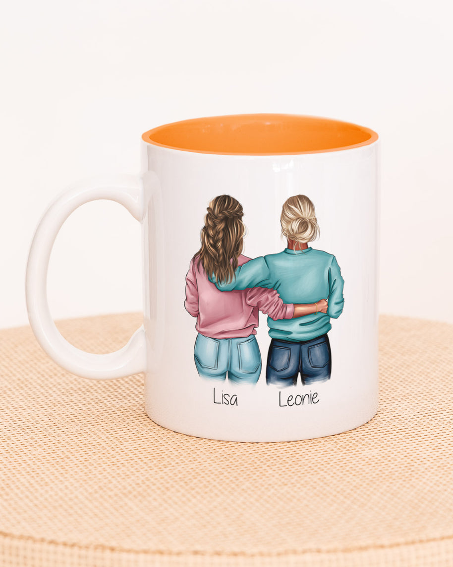 Motiv: Beste Freundinnen - VS" Tasse