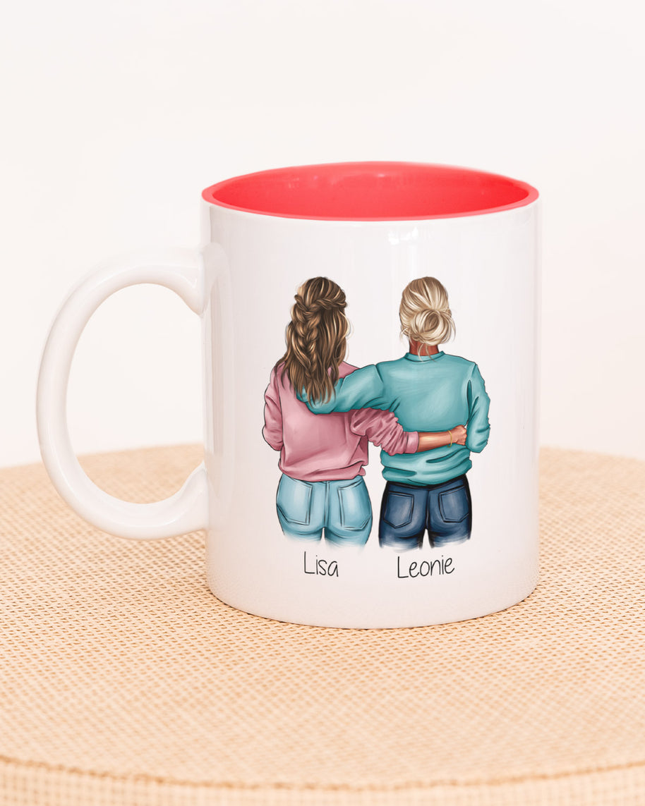 Motiv: Beste Freundinnen - VS" Tasse