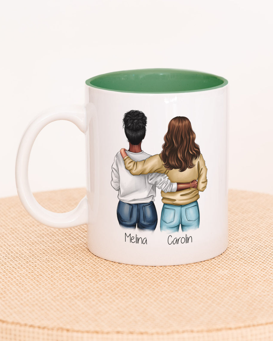 Motiv: Beste Freundinnen - VS" Tasse