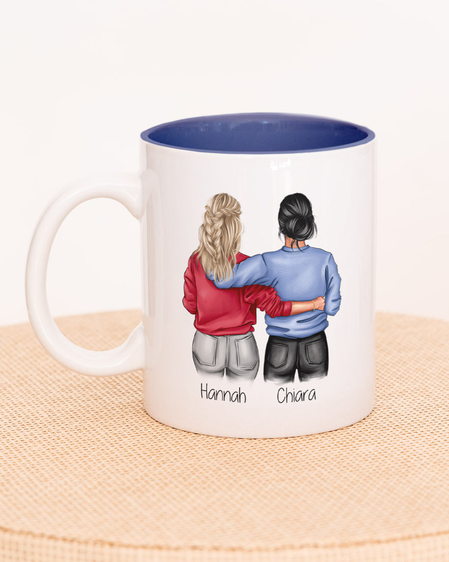 Motiv: Beste Freundinnen - VS" Tasse