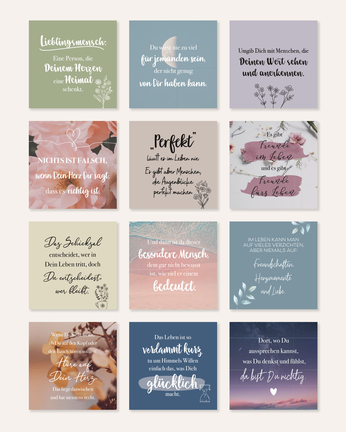 Luftballons voller Träume - Karten im Holzaufsteller Karten im Holzaufsteller Lieblingsmensch®