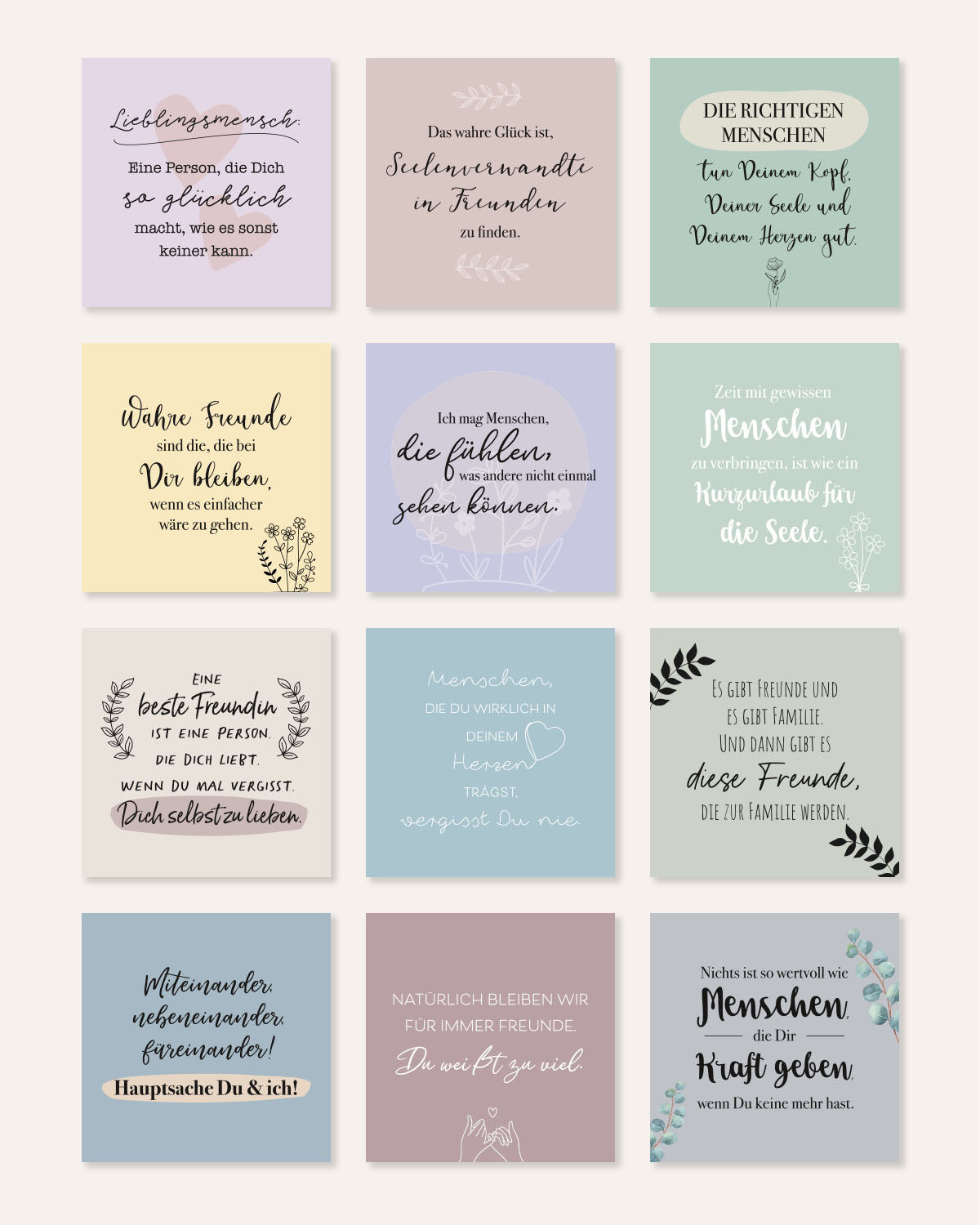 Herzensmensch - Karten im Holzaufsteller Karten im Holzaufsteller Lieblingsmensch®