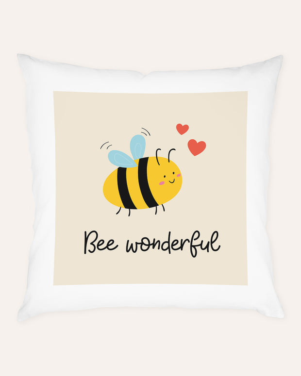 Motiv: Bee wonderful - VS" Kissen