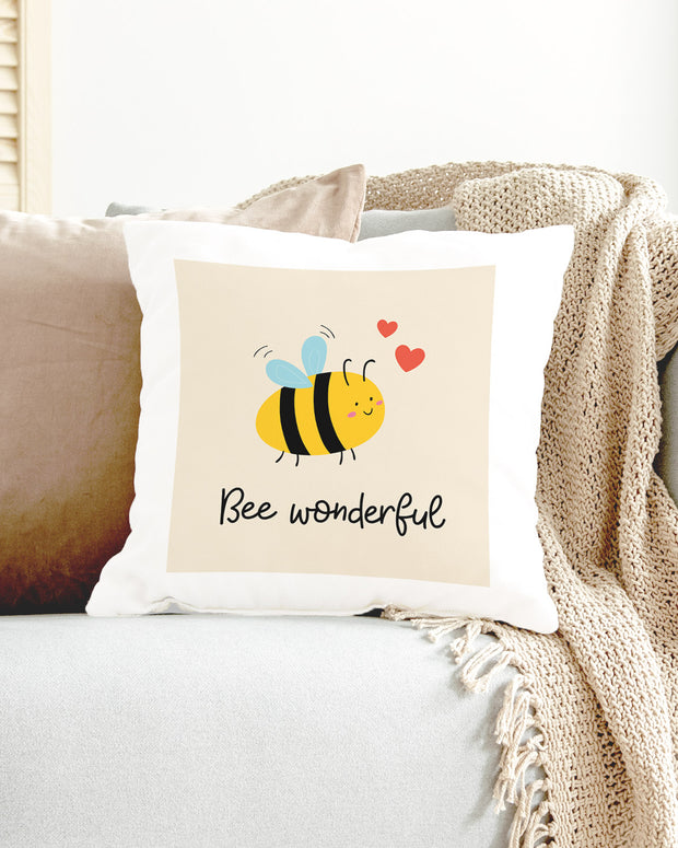 Motiv: Bee wonderful - VS" Kissen