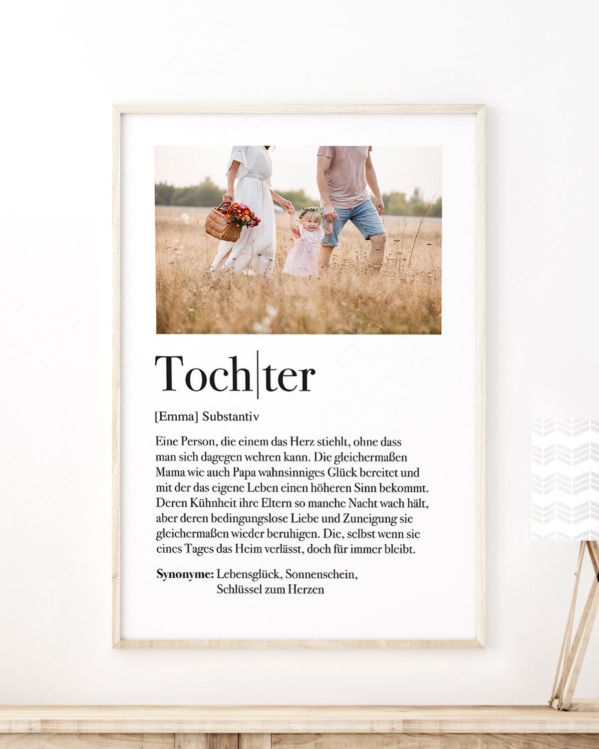 Definition Tochter - Foto-Poster Poster Lieblingsmensch®