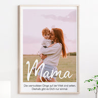 Wertvollste Mama - Fotoposter