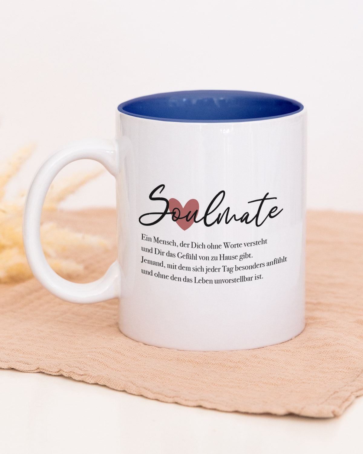Soulmate - Tasse Dunkelblau Tasse Lieblingsmensch®