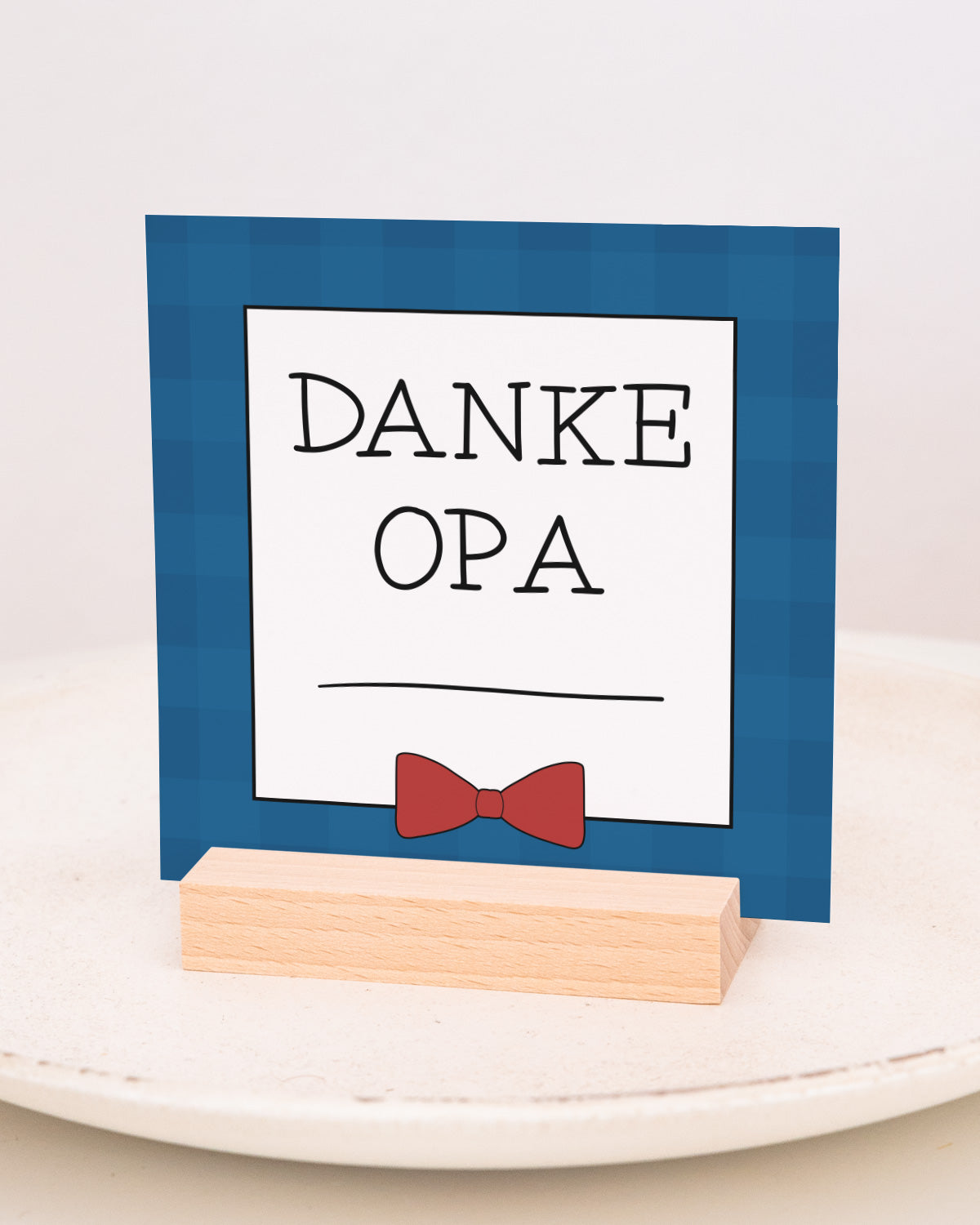 Danke Opa - Karten im Holzaufsteller Karten im Holzaufsteller Lieblingsmensch®