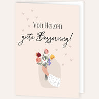 Gute Besserung - Grußkarte