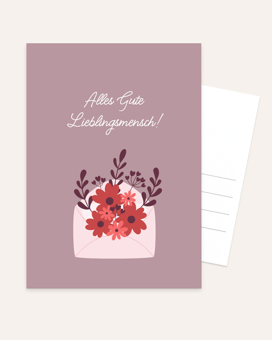 Geburtstagswünsche - 10er Postkarten-Set