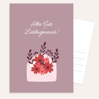 Geburtstagswünsche - 10er Postkarten-Set