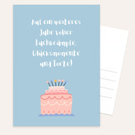 Geburtstagswünsche - 10er Postkarten-Set