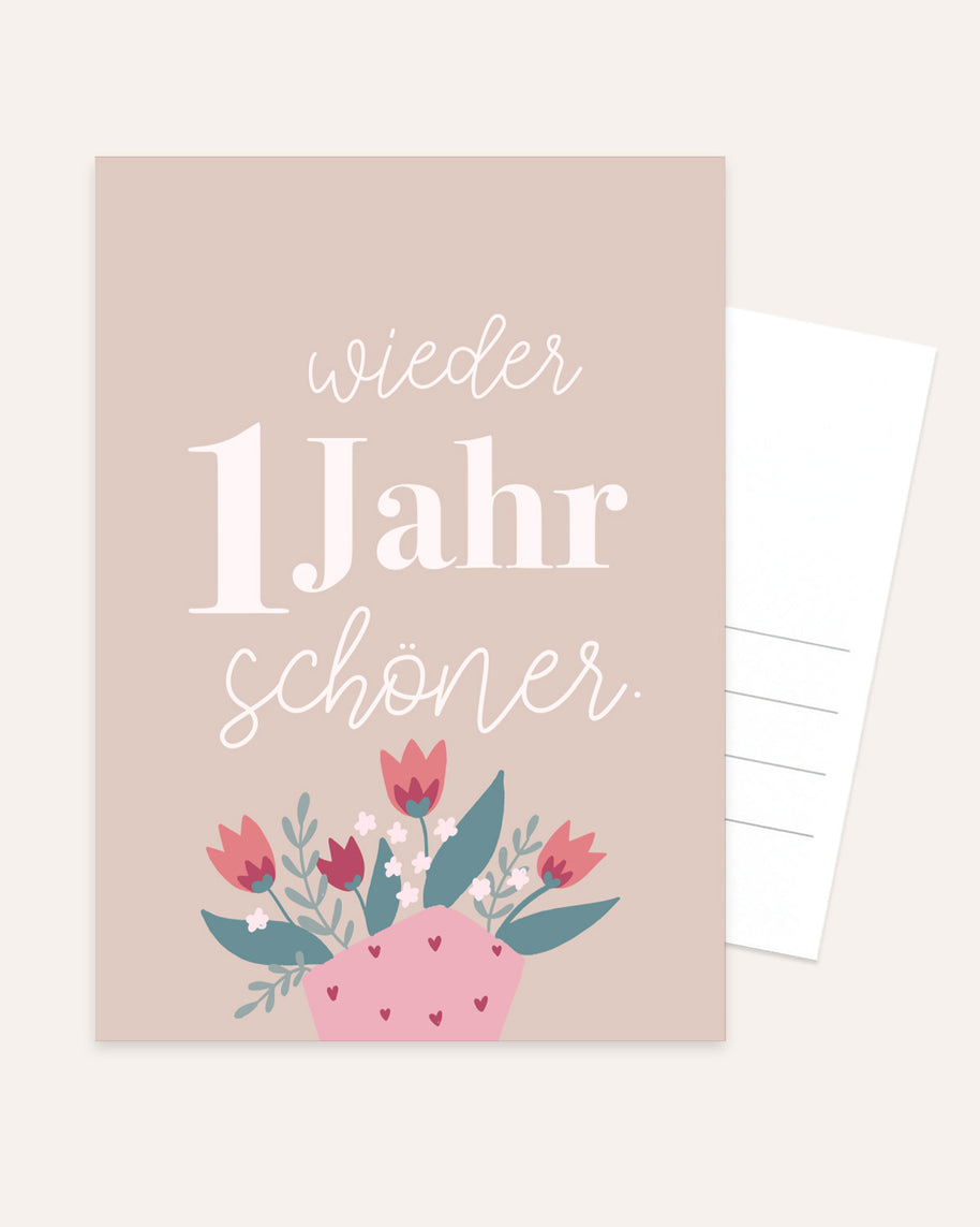 Geburtstagswünsche - 10er Postkarten-Set