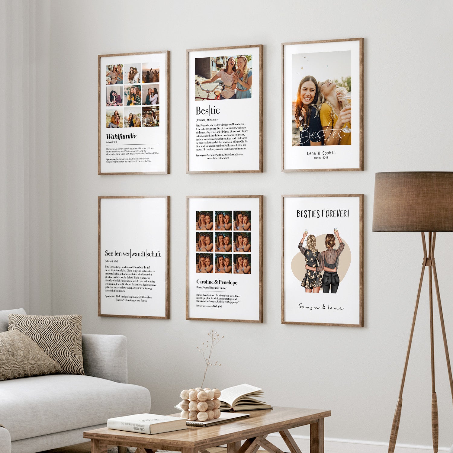 Besties forever! - Poster Poster Lieblingsmensch®