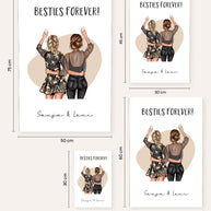 Besties forever! - Poster