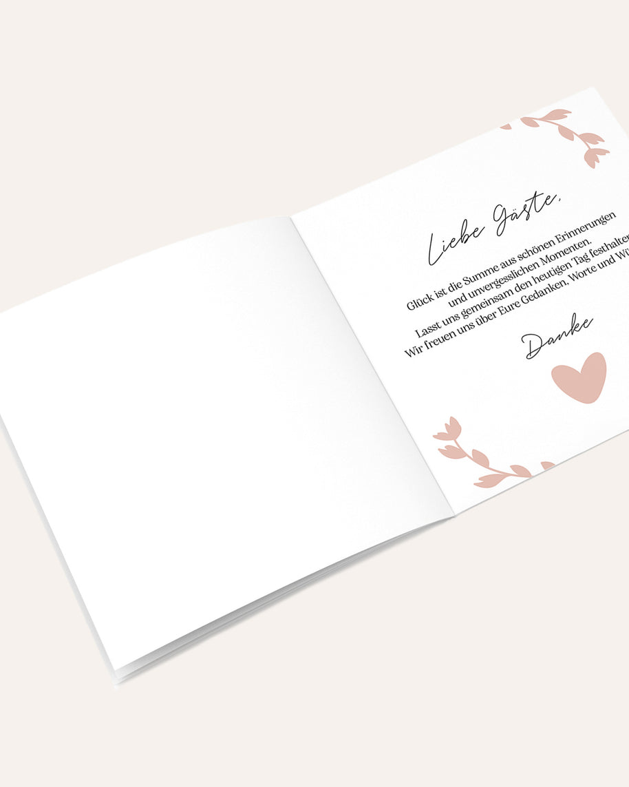 Hochzeit - Gästebuch Hochzeit