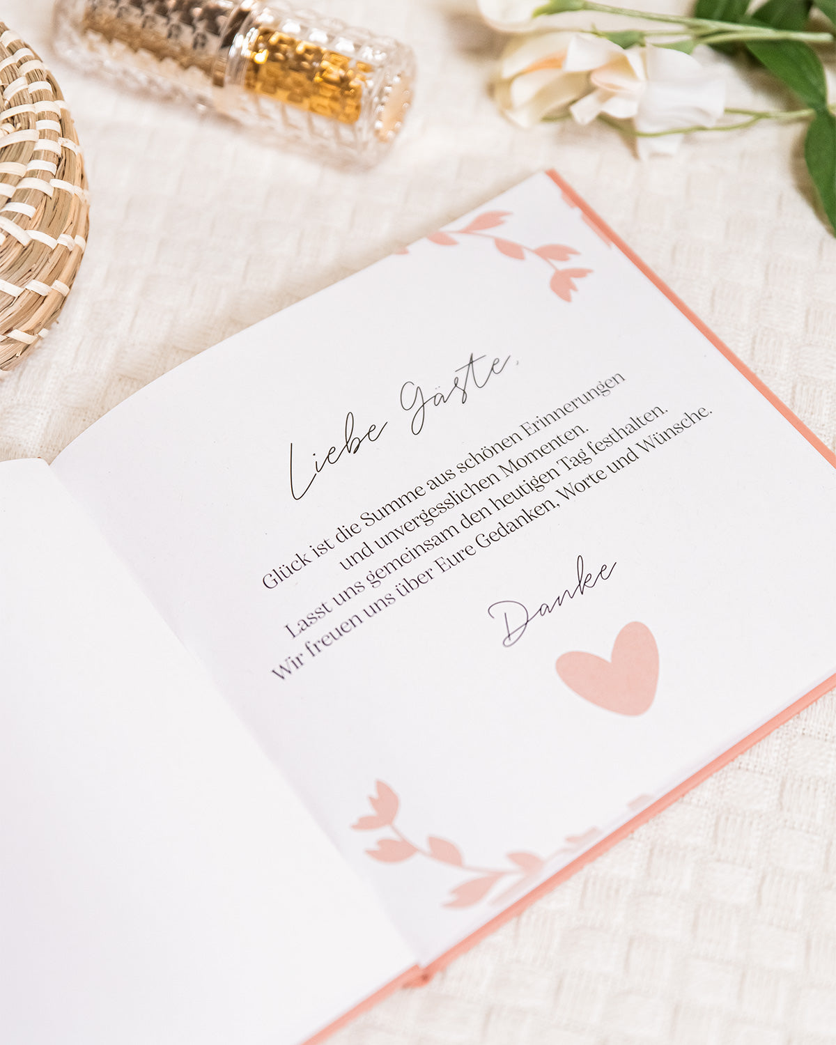 Gästebuch - Hochzeit | Braut & Bräutigam Planer & Bücher Lieblingsmensch®