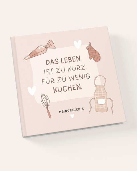 Meine Backrezepte - Rezeptbuch Planer & Bücher Lieblingsmensch®