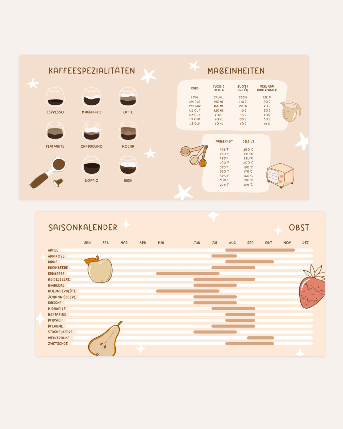 Meine Backrezepte - Rezeptbuch Planer & Bücher Lieblingsmensch®