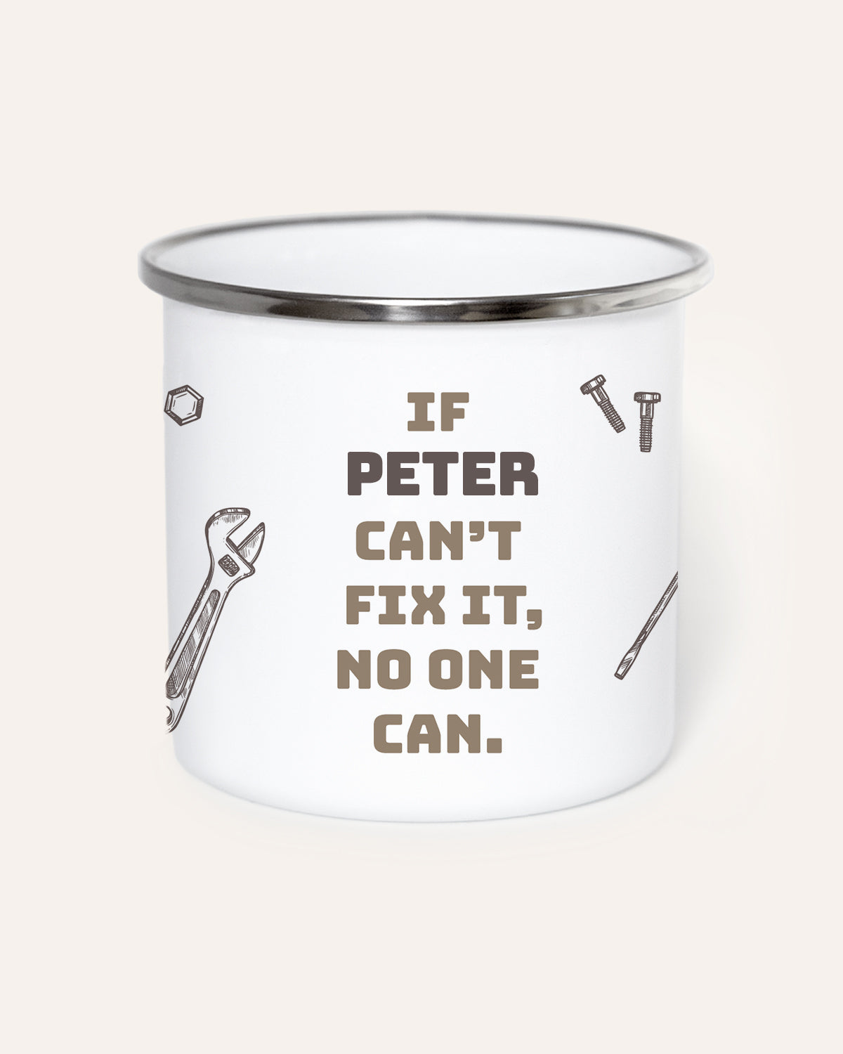 Can't fix it - Emaille Tasse Tasse Lieblingsmensch®