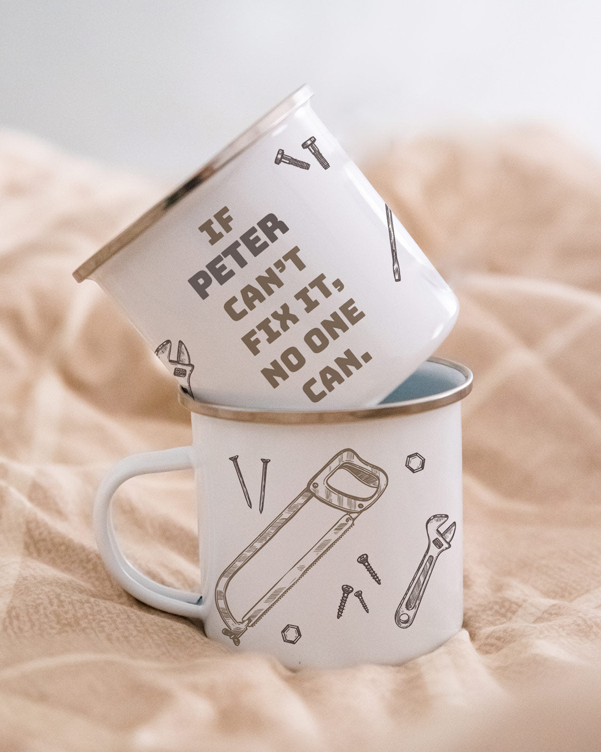 Can't fix it - Emaille Tasse Tasse Lieblingsmensch®