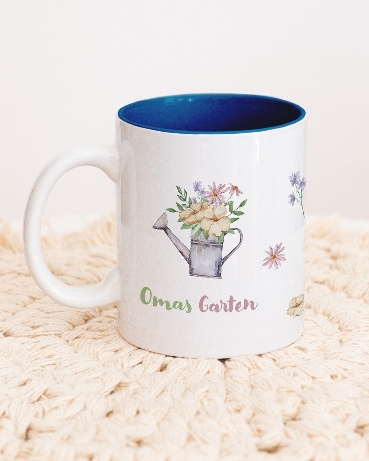 Omas Garten - Tasse Dunkelblau Tasse Lieblingsmensch®