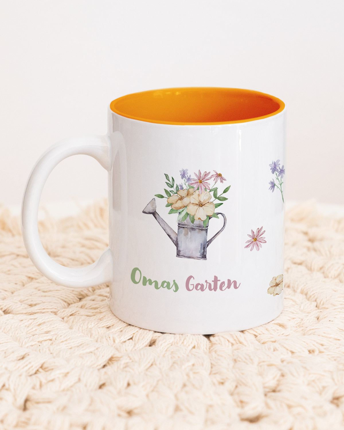 Omas Garten - Tasse Orange Tasse Lieblingsmensch®