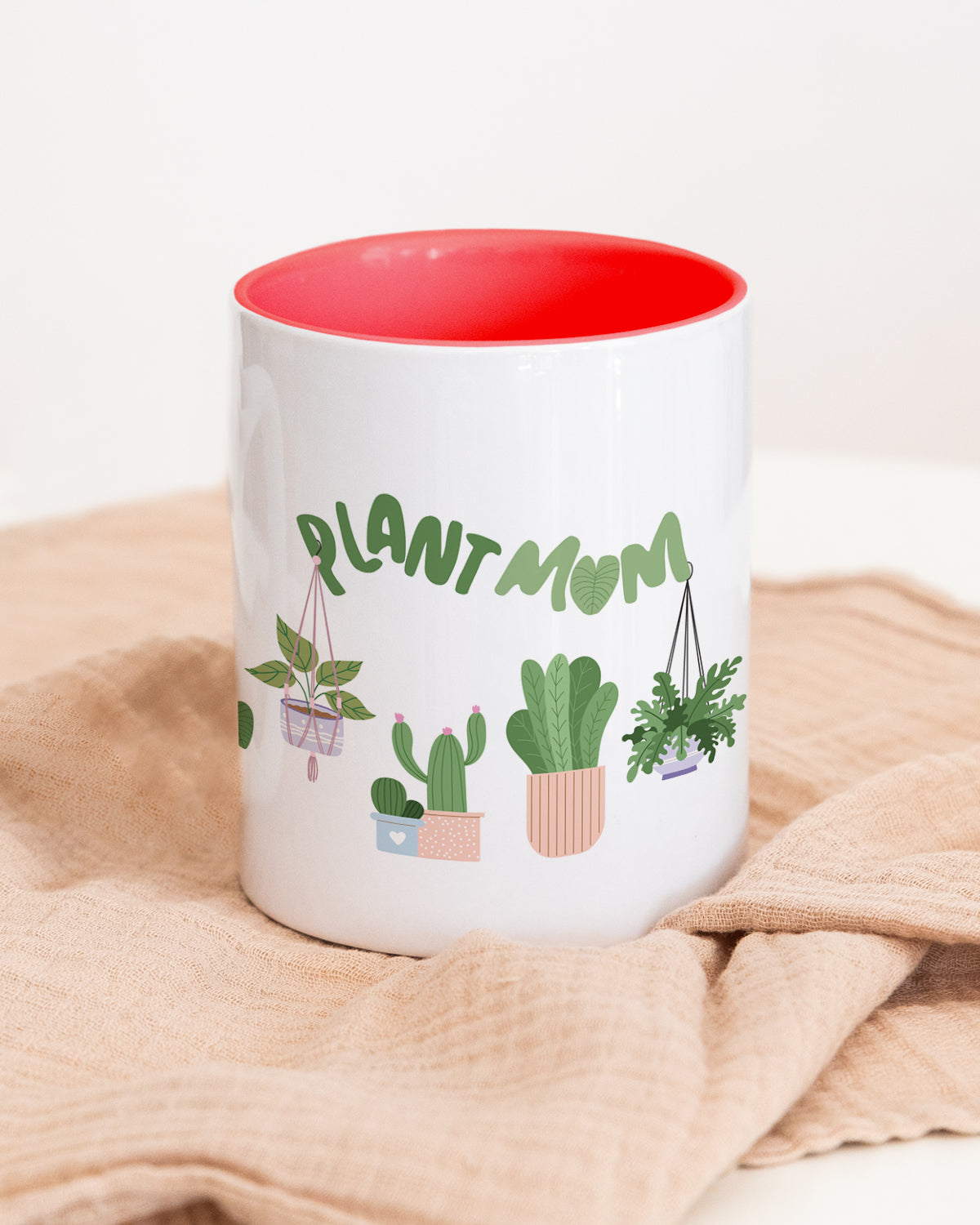 Plantmom - Tasse Rot Tasse Lieblingsmensch®