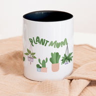 Plantmom - Tasse Schwarz Tasse Lieblingsmensch®