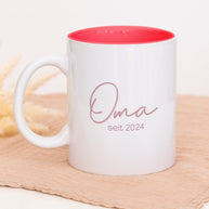 Oma seit - Tasse Rot Tasse Lieblingsmensch®