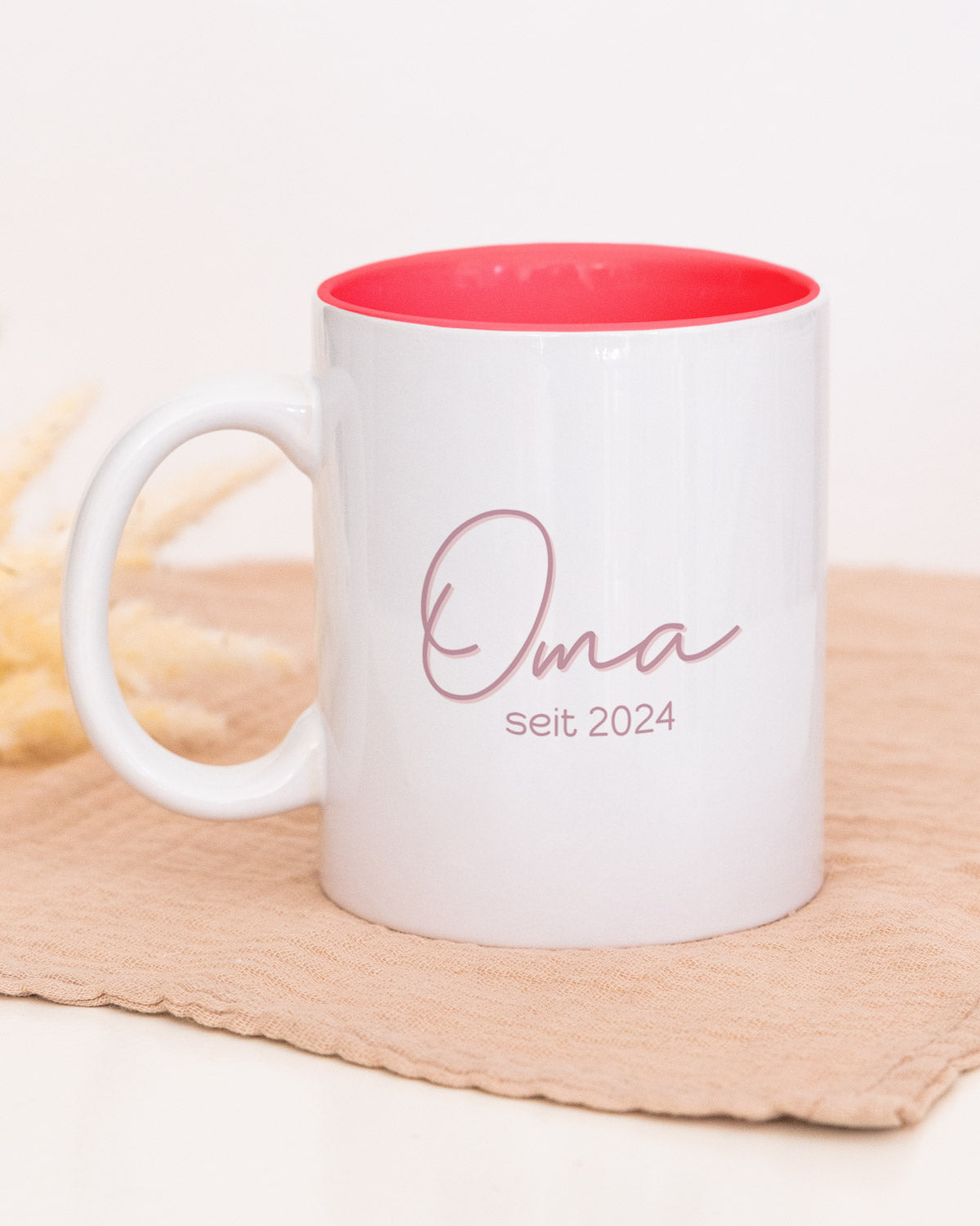 Oma seit - Tasse Rot Tasse Lieblingsmensch®