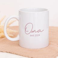Oma seit - Tasse Weiß Tasse Lieblingsmensch®