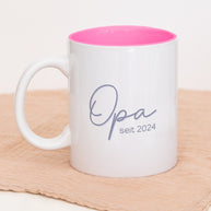 Opa seit - Tasse Pink Tasse Lieblingsmensch®