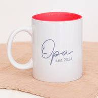 Opa seit - Tasse Rot Tasse Lieblingsmensch®