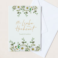 Alles Liebe zur Hochzeit - Grußkarte