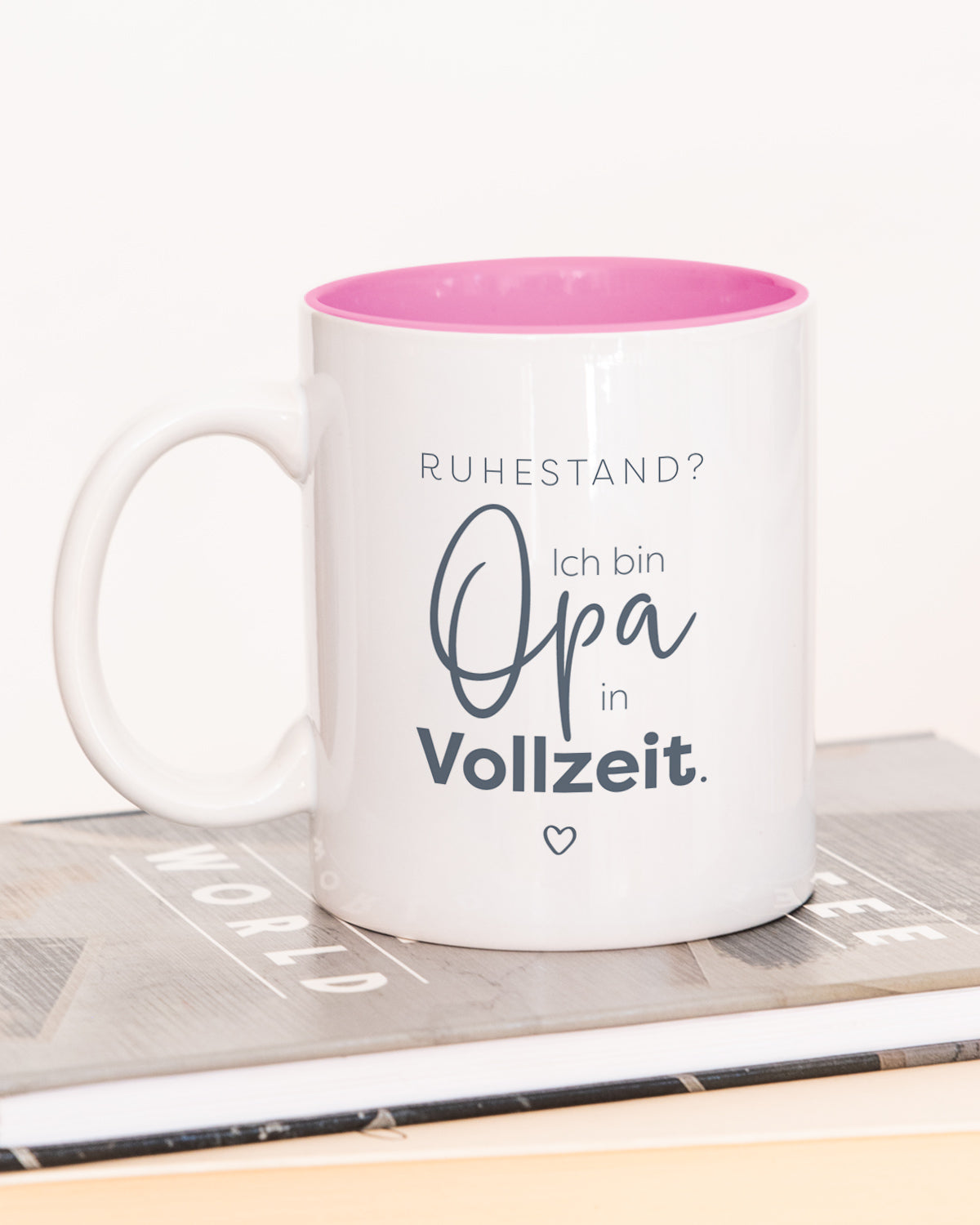 Opa in Vollzeit - Tasse Pink Tasse Lieblingsmensch®