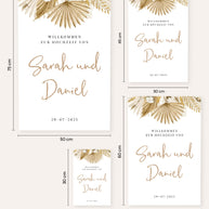 Boho - Willkommen zur Hochzeit - Poster Poster Lieblingsmensch®