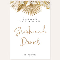 Boho - Willkommen zur Hochzeit - Poster Poster Lieblingsmensch®