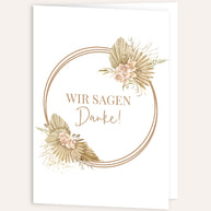 Boho - Dankeskarte Grußkarte Lieblingsmensch®