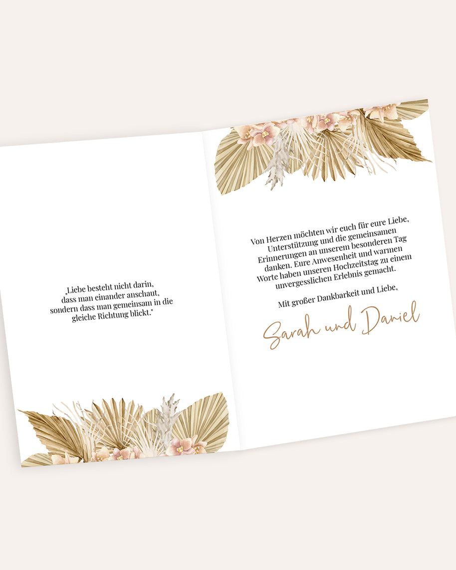 Boho - Dankeskarte Grußkarte Lieblingsmensch®