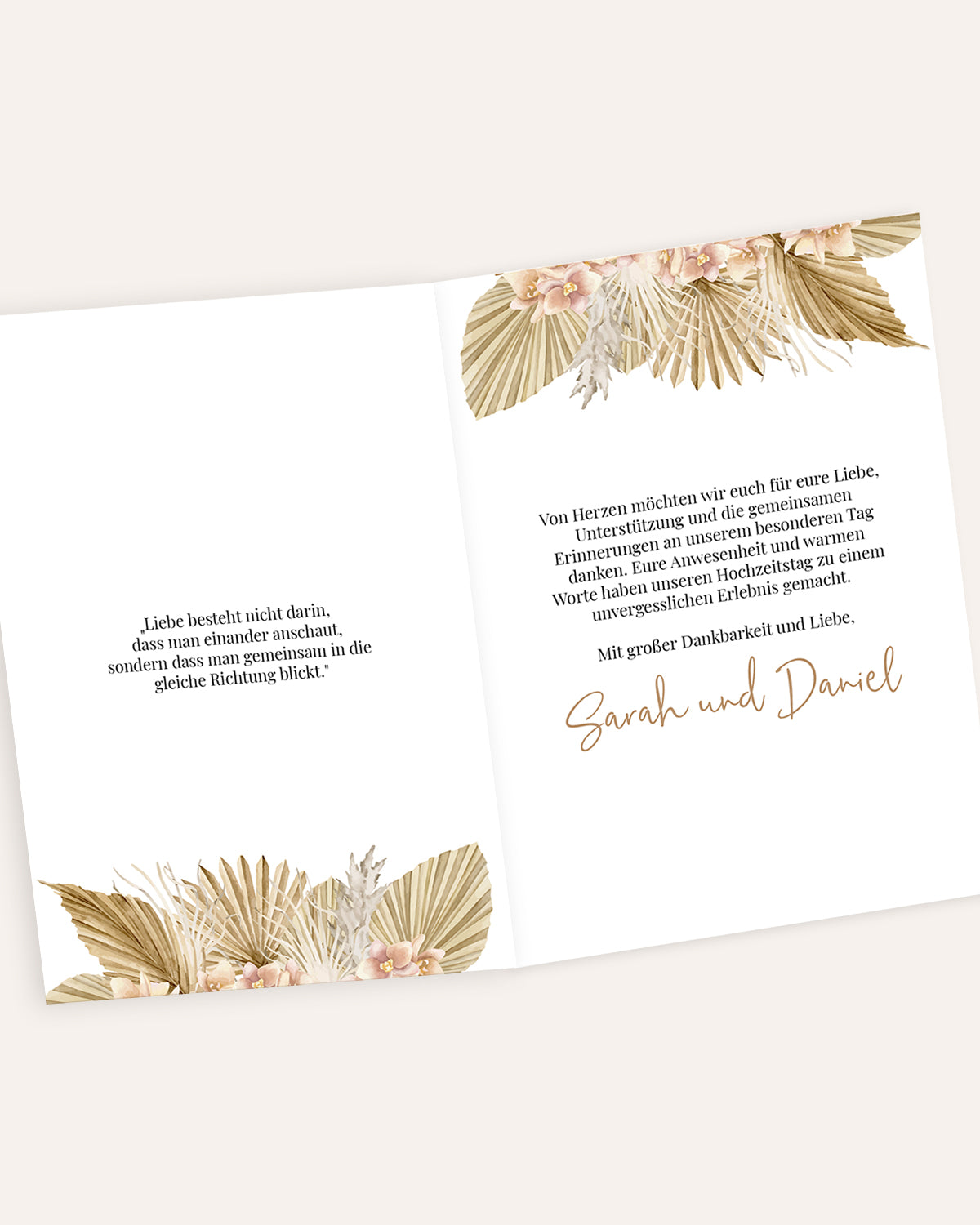 Boho - Dankeskarte Grußkarte Lieblingsmensch®