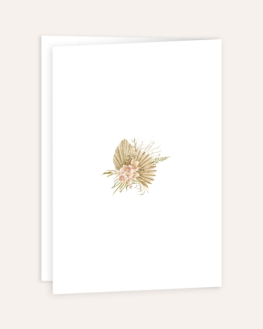 Boho - Dankeskarte Grußkarte Lieblingsmensch®