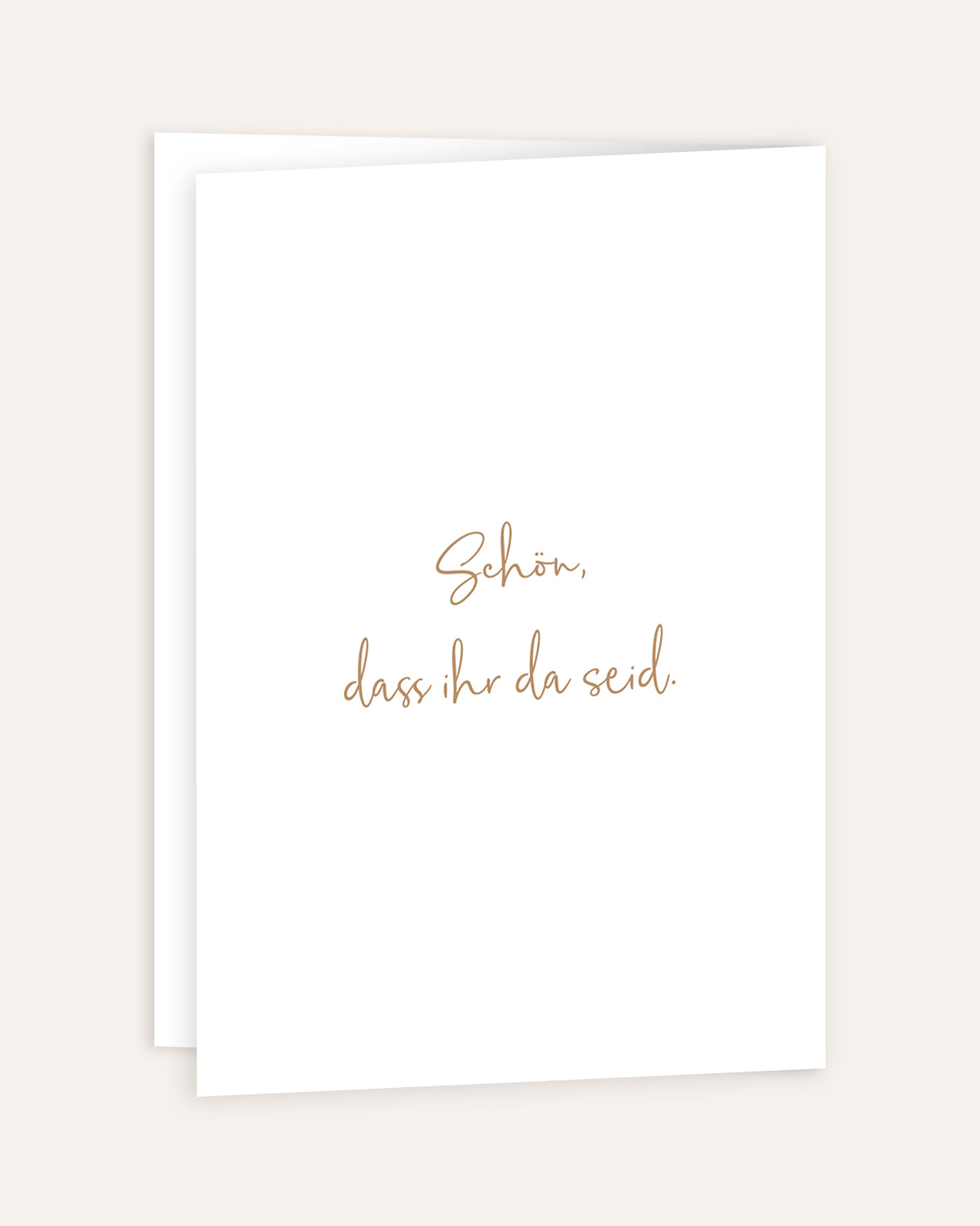 Boho - Kirchenheft zur Hochzeit Grußkarte Lieblingsmensch®