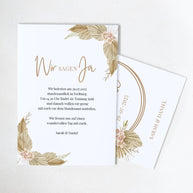 Boho - Save the Date - Einladungskarte Grußkarte Lieblingsmensch®