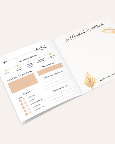 Gästebuch - Hochzeit | Boho Planer & Bücher Lieblingsmensch®